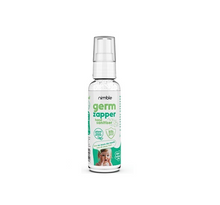 Load image into Gallery viewer, germ zapper nimble babies nimblebabies hand sanitiser spray no residues no sticky feeling travel size travel friendly for families made for sensitive skin suitable from birth no gel hand sani gentle scent doesnt dry hands plant based vegan and cruelty free
