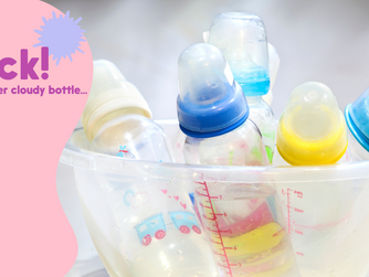 ALL-IN-ONE Baby bottle - Milk + Water
