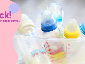 Why boil hot sale baby bottles